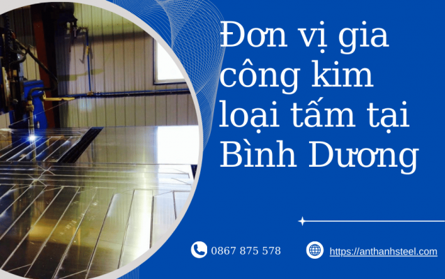Gia công kim loại tấm ở Bình dương