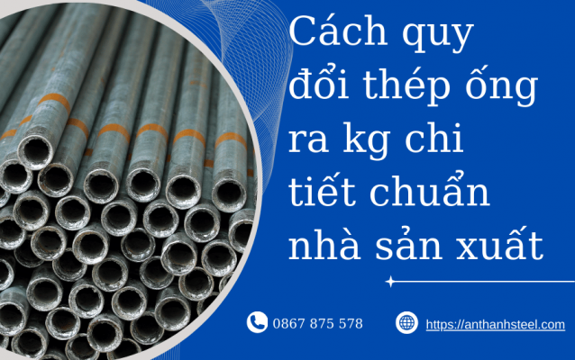 trọng lượng thép ống