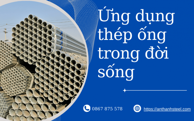 Ứng dụng thép ống