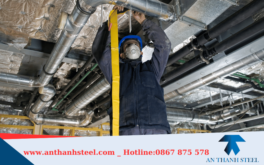 Lắp đặt hệ thống ống gió đúng chuẩn