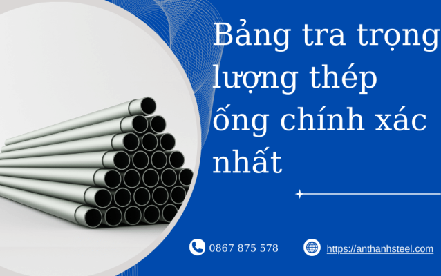 Trọng lượng thép ống