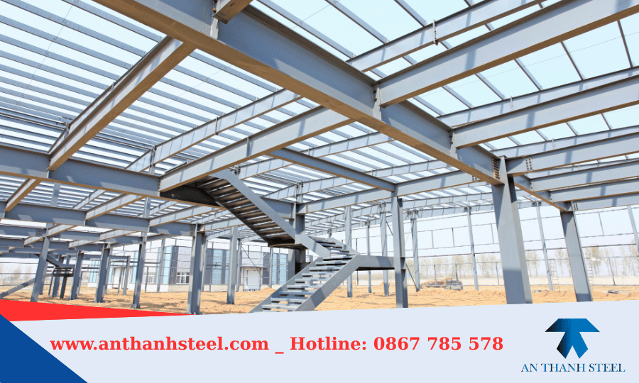 Thép chữ I trong xây dựng
