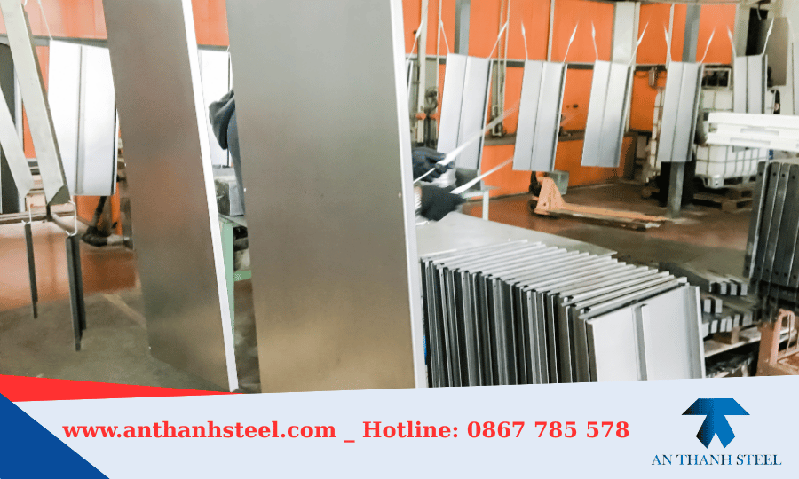 Sơn tĩnh điện kim loại tấm