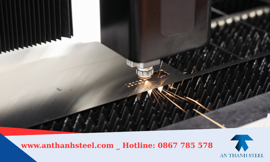 cắt thép tấm bằng oxy - gas
