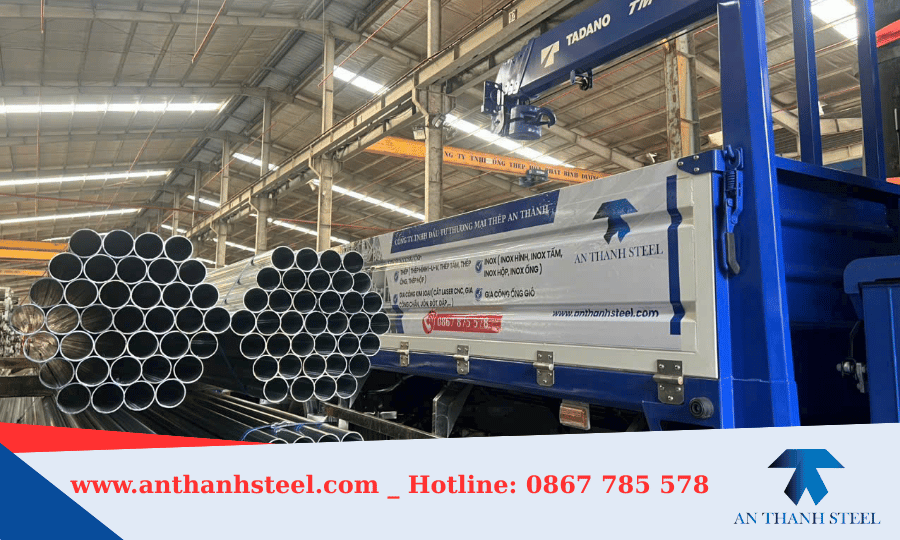 Dịch vị cũng cấp và vận chuyển sắt thép tại An Thành