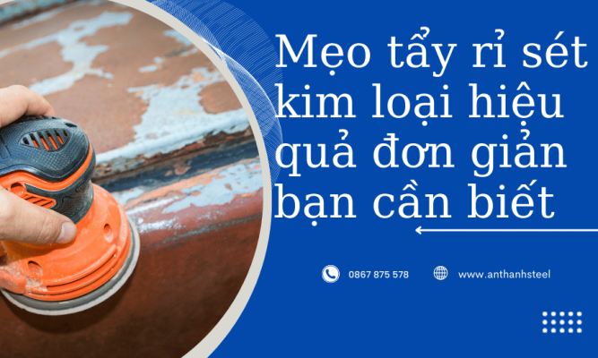 tẩy rỉ sét kim loại
