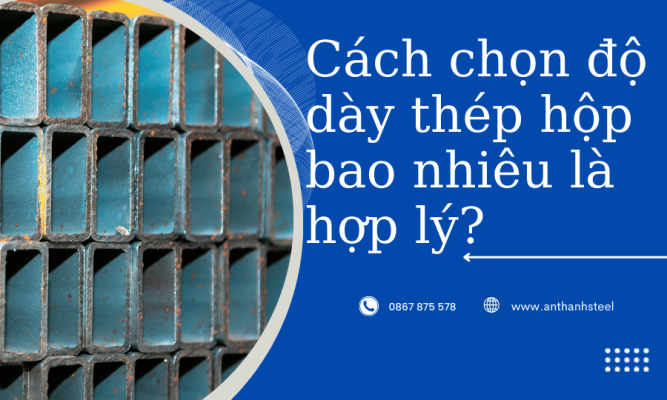 độ dày thép hộp