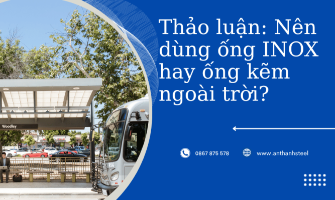 ống inox và ống kẽm