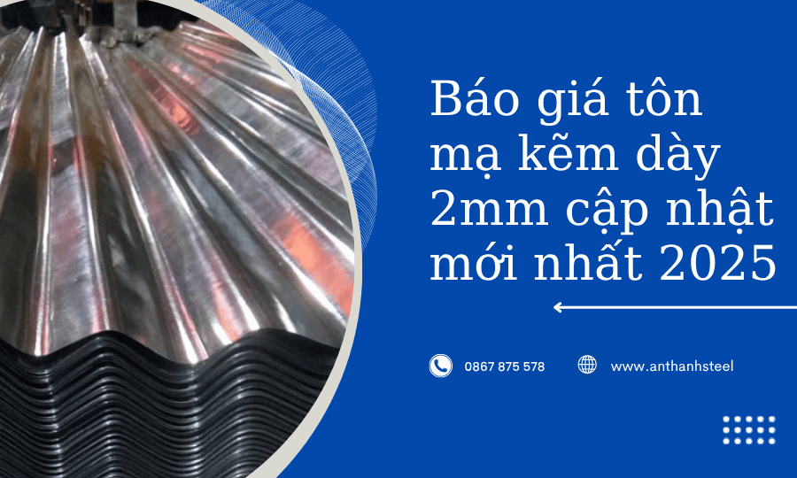 báo giá tôn mạ kẽm