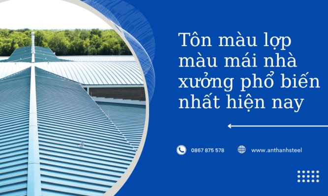tôn màu lợp mái