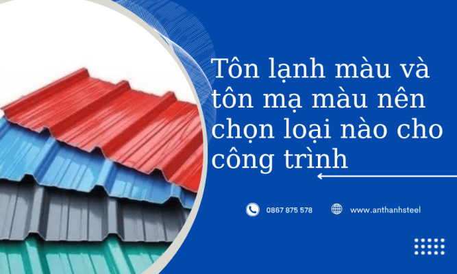 Tôn lạnh màu