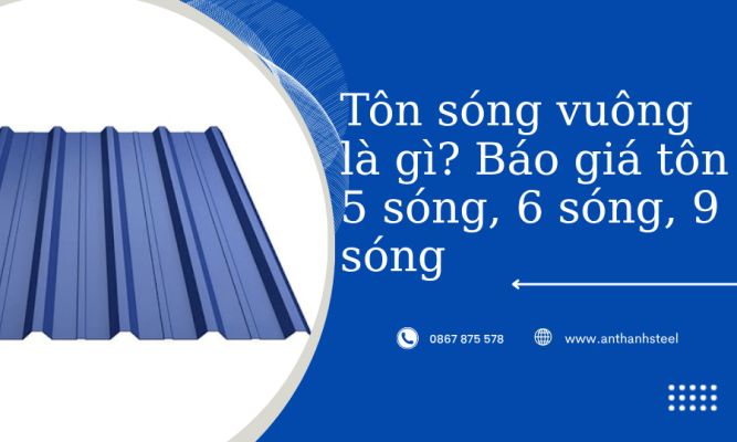 tôn sóng vuông