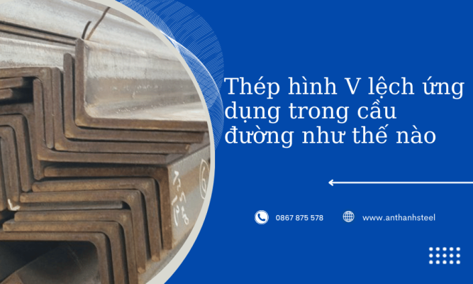 Thép V lệch