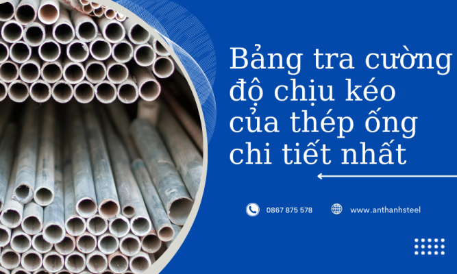 độ bền kéo ống thép