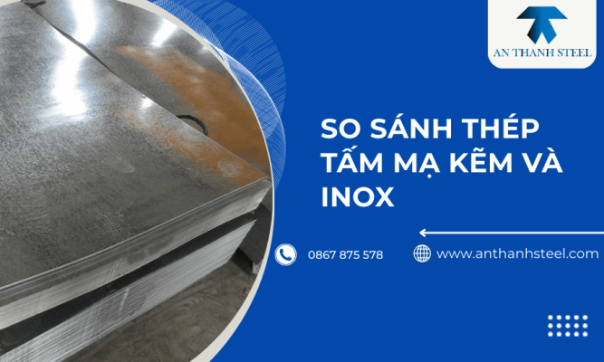 Thép mạ kẽm và inox