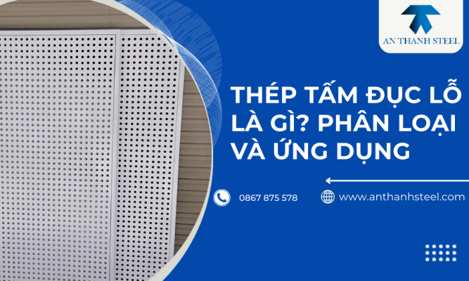 thép tấm đục lỗ