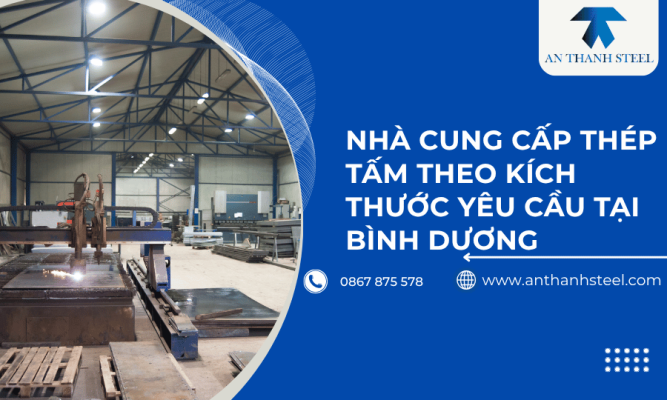 Thép tấm cắt theo yêu cầu