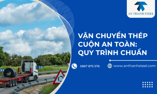 vận chuyển thép cuộn an toàn